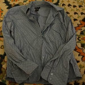 Textured button down top. Great for under a blazer!